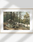 Vintage Trail Landscape Art Print L0138