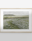 Vintage Floral Field Landscape Art Print L0160