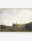 Vintage Country Landscape Art Print L0123