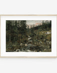 Vintage Moody Landscape Art Print L0122