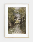 Vintage Forest Landscape Art Print L0120