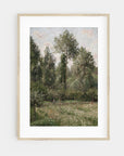 Vintage Tree Landscape Art Print L0192