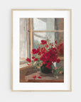 Vintage Florals in Vase Art Print L0194