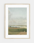 Vintage Pastel Landscape Art Print L0196