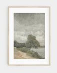 Vintage Muted Landscape Art Print L0197