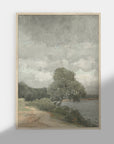 Vintage Muted Landscape Art Print L0197