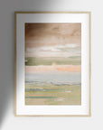 Watercolor Pastel Landscape Art Print L0198
