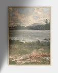 Vintage Watercolor Landscape Art Print L0199
