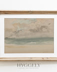 Vintage Coastal Landscape Art Print L0102