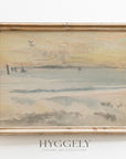 Vintage Coastal Landscape Art Print L0103