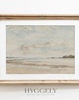 Vintage Coastal Landscape Art Print L0109