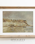 Vintage Warm Landscape Art Print L0115