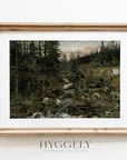 Vintage Moody Landscape Art Print L0122