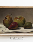 Vintage Moody Still Life Fruit Art Print L0150