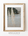 Sailboat Landscape Art Print L0201