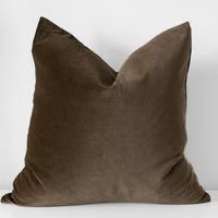 Olive | Velvet Pillow Cover