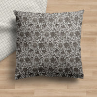 Timeless Blooms VII Vintage Floral Pillow Cover