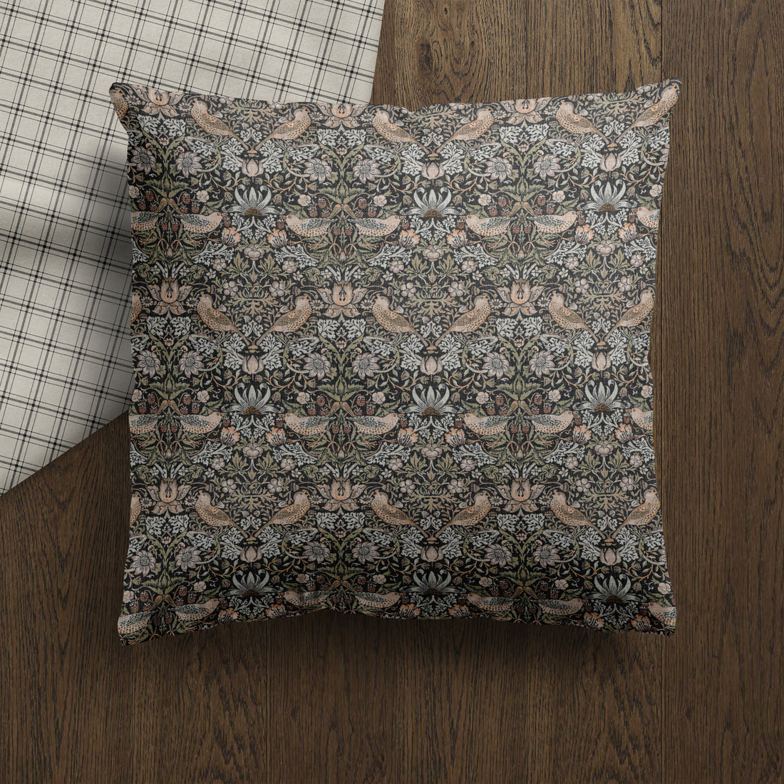 Enchanting Vines II Floral Pillow Cover