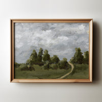 Brewing Storm | Landscape Art Print | Road Trip Series | RT130