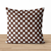 Riley | Classic Checkered Pillow Cover