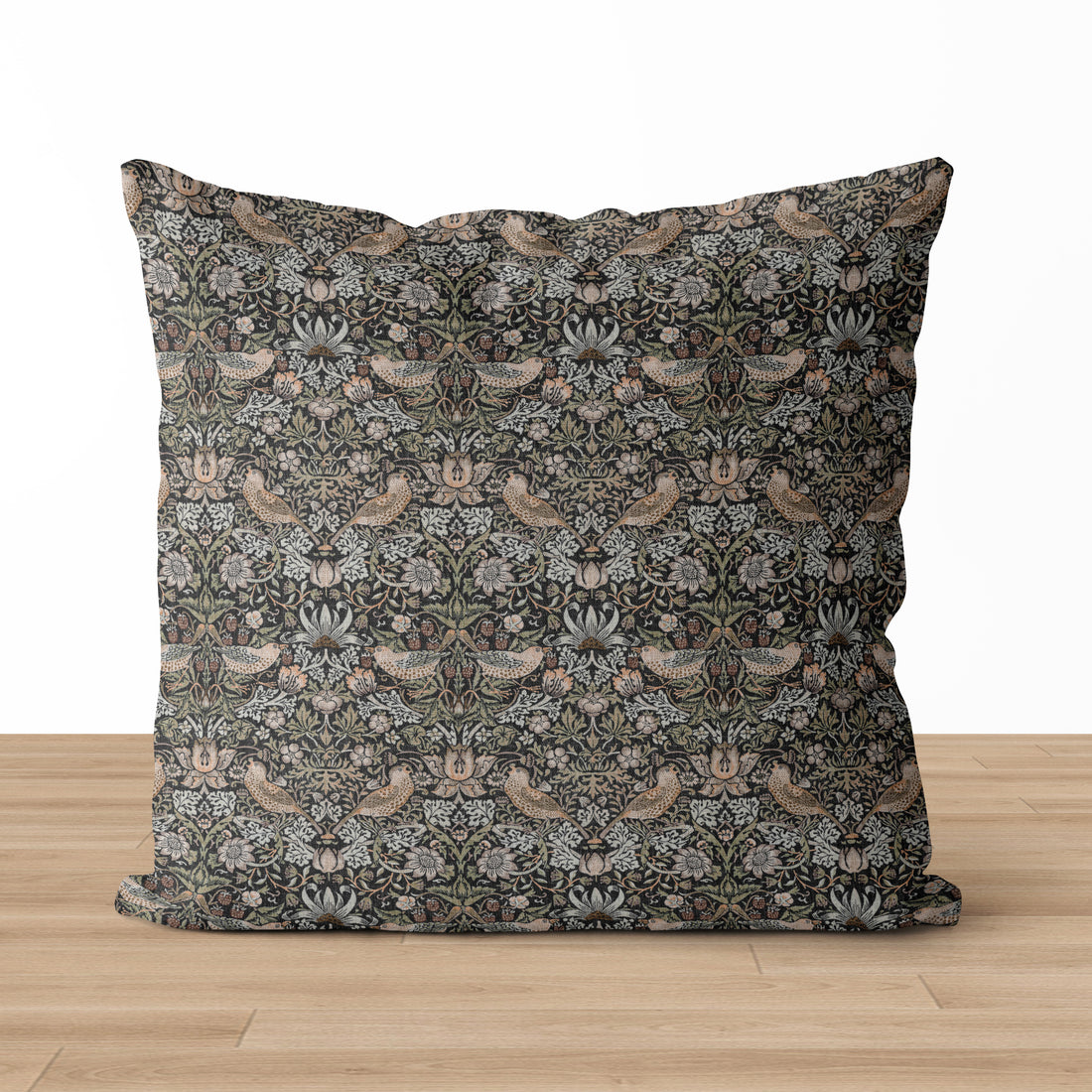 Enchanting Vines II Floral Pillow Cover