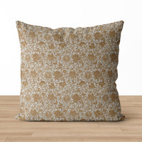 Timeless Blooms I Vintage Floral Pillow Cover