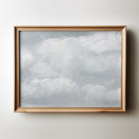 Cloud Study | Landscape Art Print | Road Trip Series | RT112