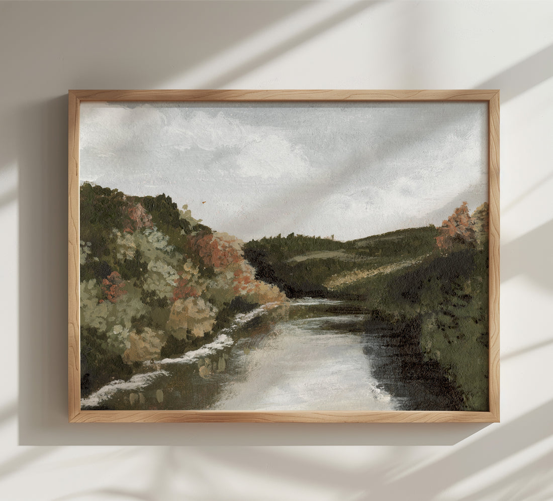 Springbank | Landscape Art Print | Road Trip Series | RT108