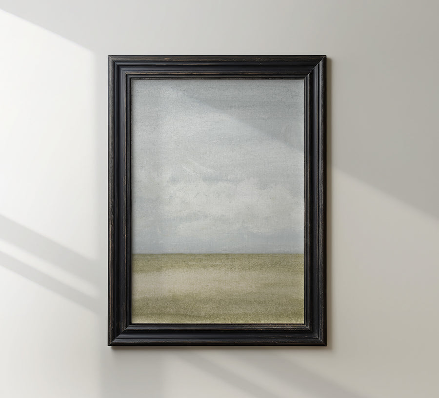 Hazy Sky II | Landscape Art Print | Road Trip Series | RT123