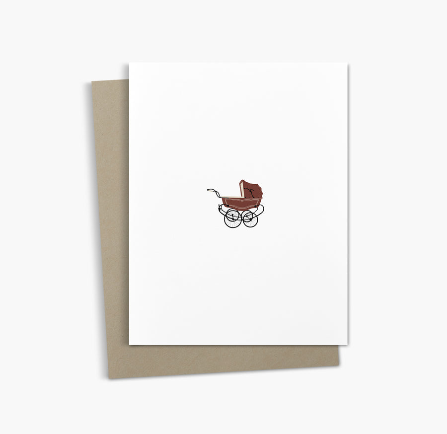 Simple Neutral Greeting Card | New Baby | Baby Shower Card