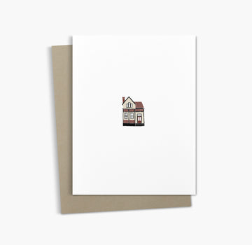 Housewarming Greeting Card | Little House Illustration Card