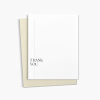 Thank you Greeting Card | Simple Thanks Greeting Card 