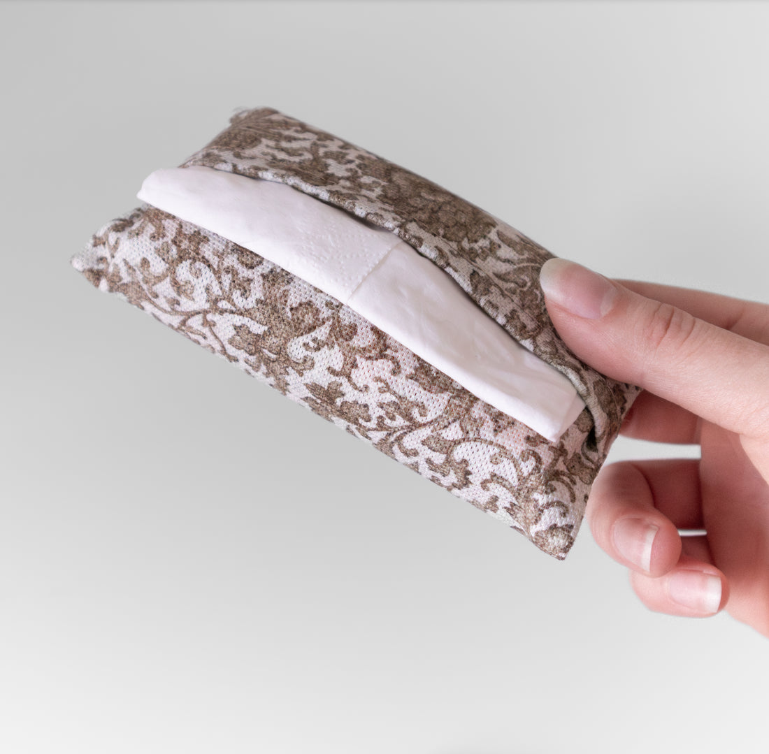 Fabric Tissue Holder | Pocket Size (Small) | Isadora