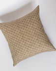 Dahlia Pillow Cover | Neutral Floral Block Pillow Cover