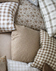 Quinton | Neutral Plaid Pillow Cover