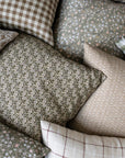 Ivy | Green Floral Pillow Cover