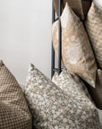 Lily | Neutral Floral Pillow Cover