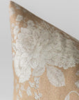 Nara Pillow Cover | Neutral Vintage Style Floral Pillow Cover