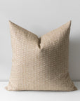 Hyacinth Pillow Cover | Neutral Floral Block Pillow Cover