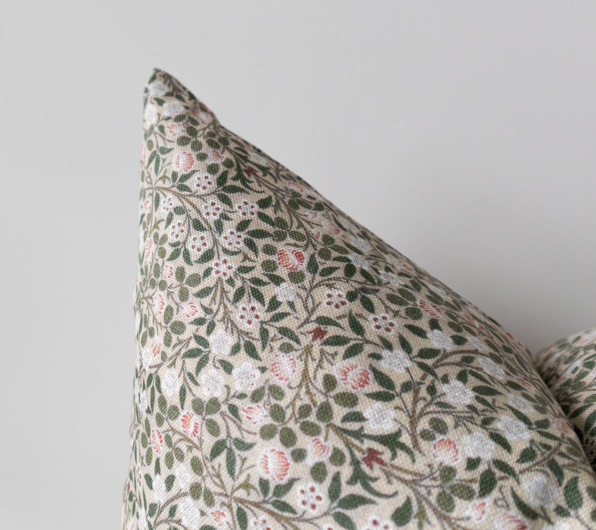 Lily | Neutral Floral Pillow Cover