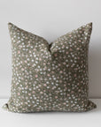 Ivy | Green Floral Pillow Cover