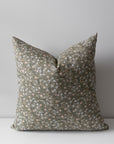 Isla | Green Floral Pillow Cover