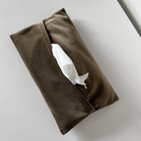 Fabric Tissue Holder | Olive