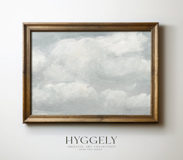 Cloud Study | Landscape Art Print | Road Trip Series | RT112