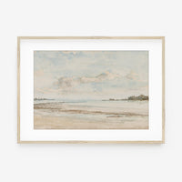 Vintage Coastal Landscape Art Print L0109
